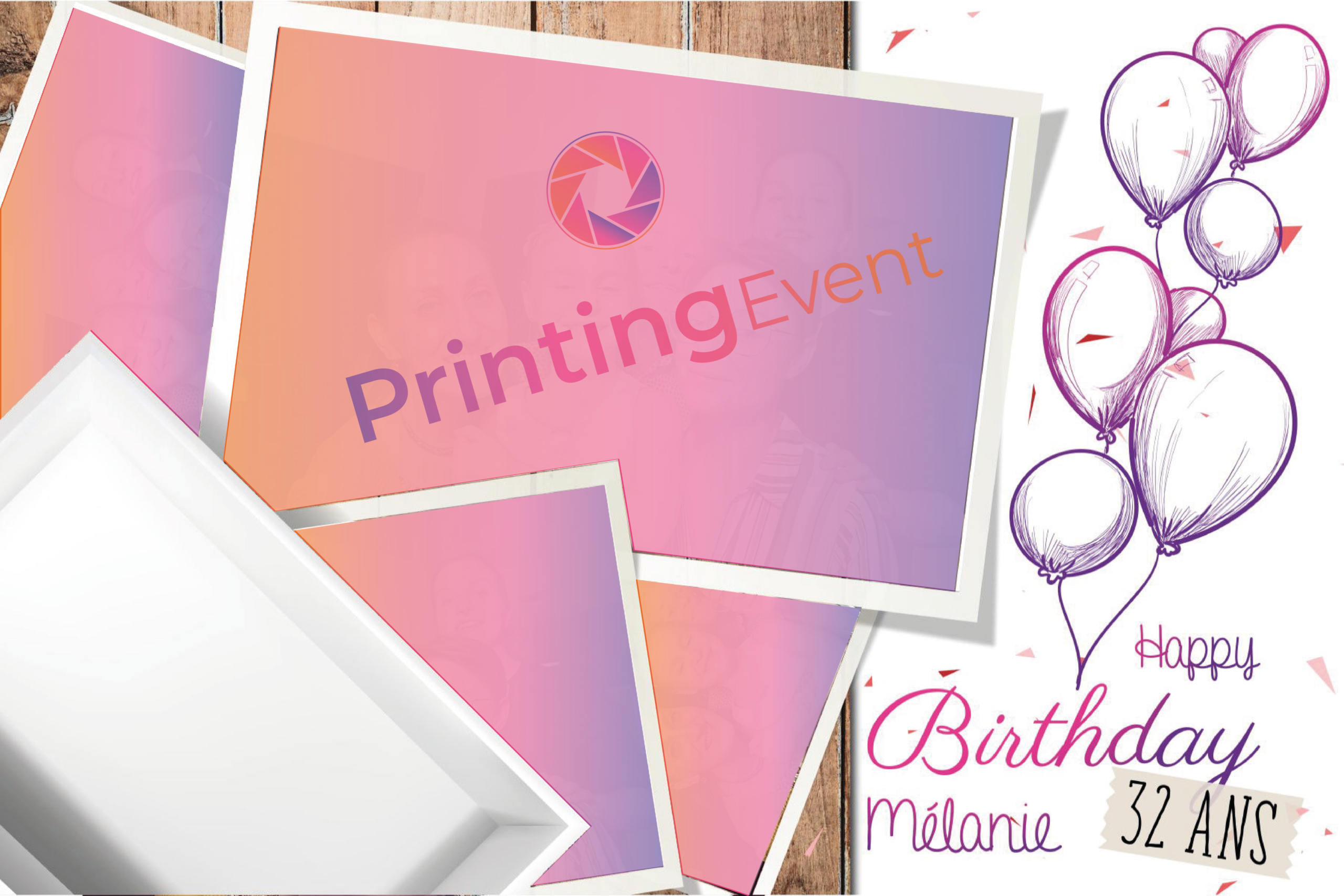 Template anniversaire PrintingEvent