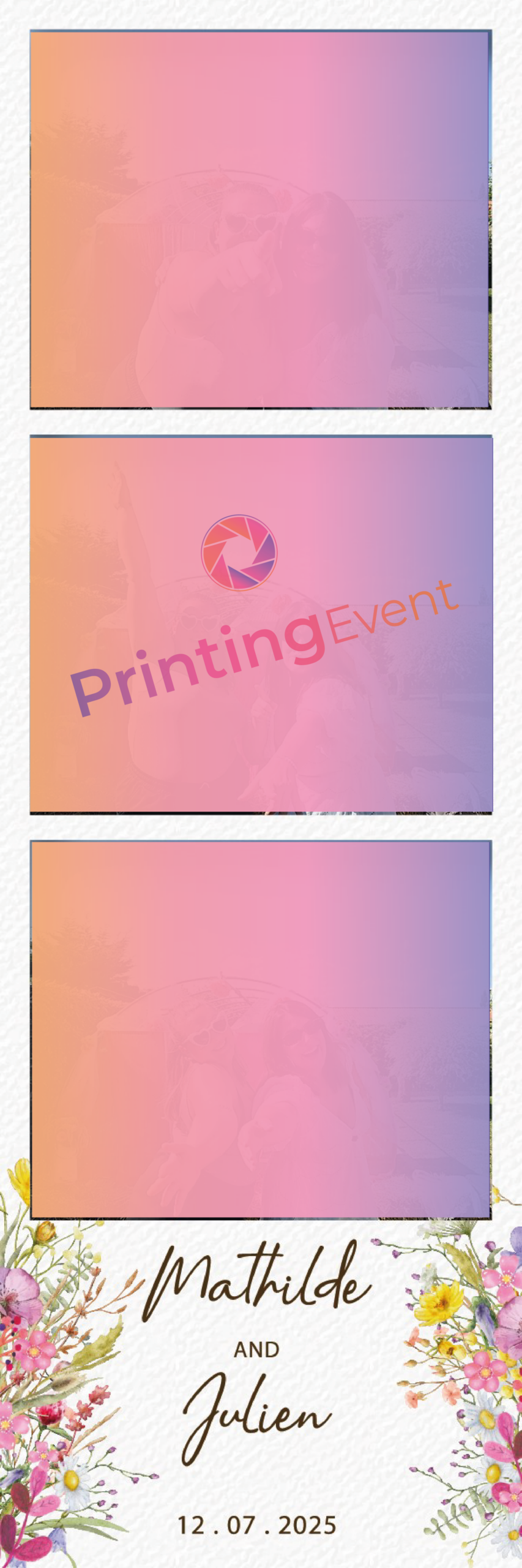 Template mariage PrintingEvent